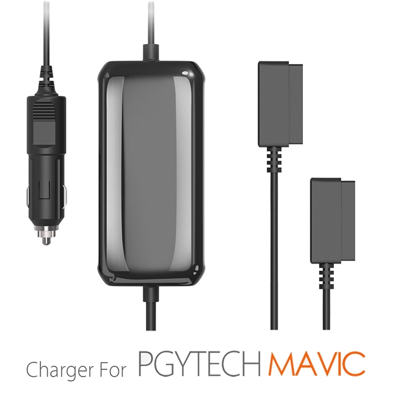 PGYTECH Multi-function Intelligent Battery Car Travel Charger Adapter For DJI Mavic Pro PGY Drone 