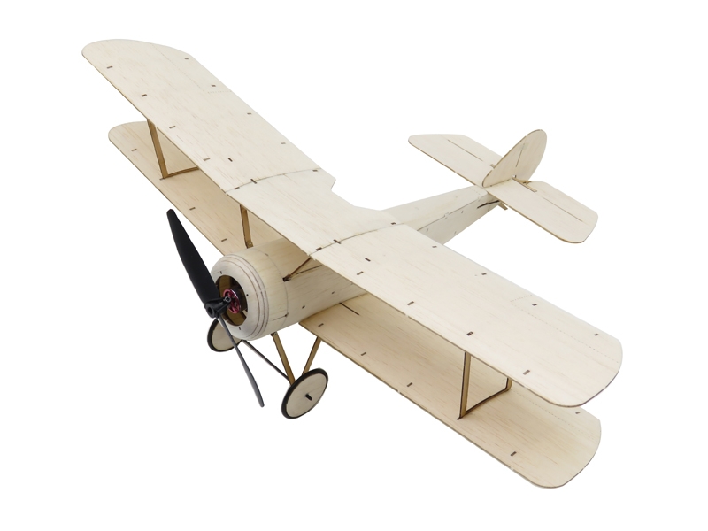 Sopwith Pup Brushless Version Balsa Wood 378mm Wingspan Biplane Warbird RC Aircraft