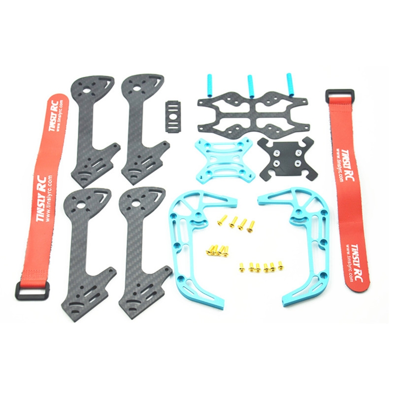Tinsly S50 Big Shark 215mm 5 Inch FPV Racing Frame 4mm Arm Thickness for RC Drone