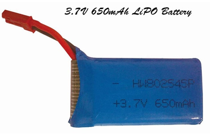 3.7V 650mAh LiPo Battery for NIHUI TOYS U807 Remote Control Quadcopter