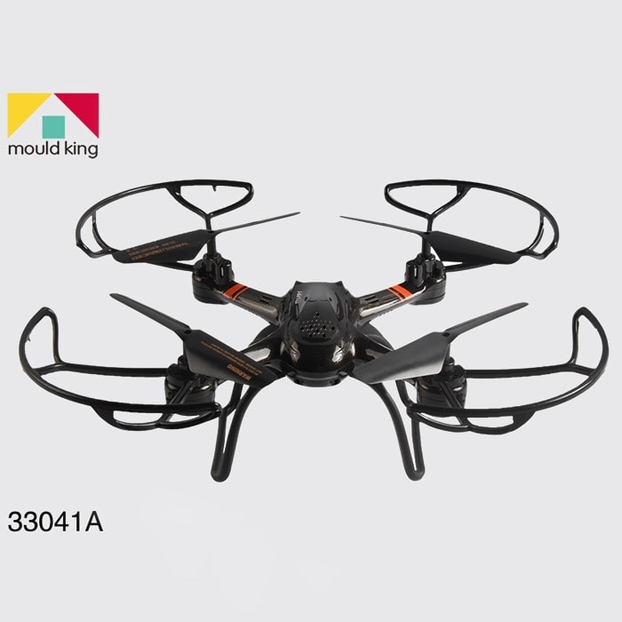 Mould King UFO 33041A Quadcopter Remote Control 2.4GHz Headless Mode 4 Channel with Propeller Protector