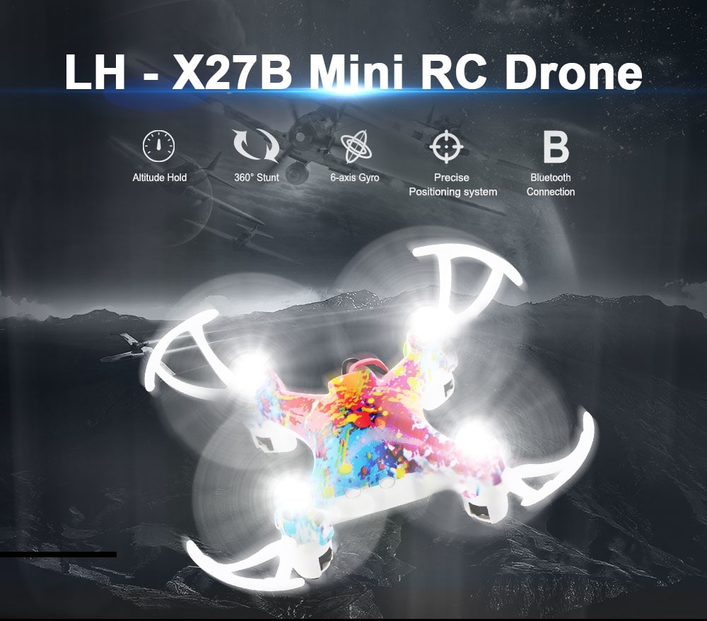LH - X27B Mini RC Drone BNF Altitude Hold