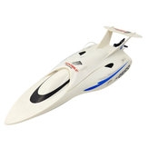 Flytec 3372 40MHZ White Rc Boat 25km/h Speed Airship RTR Toys With Battery