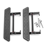 1 Pair Metal Foot RC Car Pedal Side Plate For 1/10 Simulation Climbing Vehicle Axial SCX10