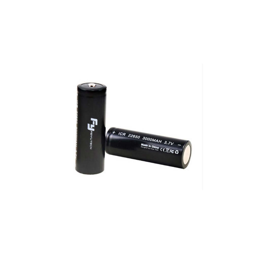 Feiyu Tech 22650 3000mAh 3.7V Rechargeable Battery for Gimbal G5 SPG SPG C