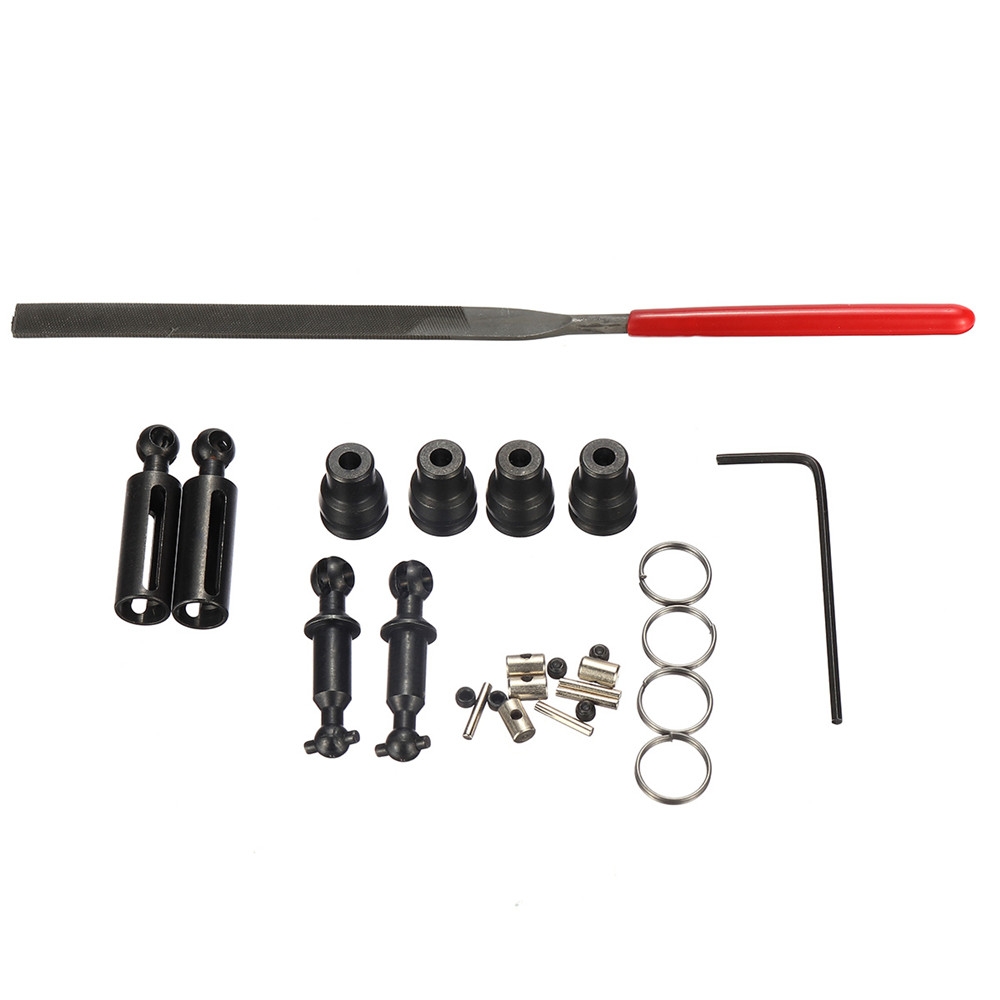 1 Set WPL Upgrade Parts Metal Drive Shaft For 1/16 6WD Crawler Off Road RC Car
