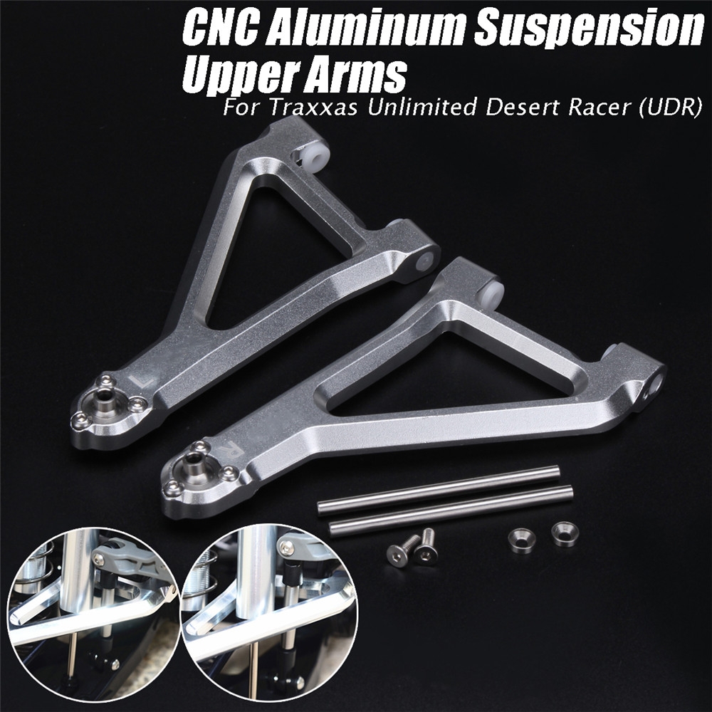 L&R CNC Alloy Suspension Upper Arm Kit For Traxxas Unlimited Desert Racer UDR Rc Car Parts