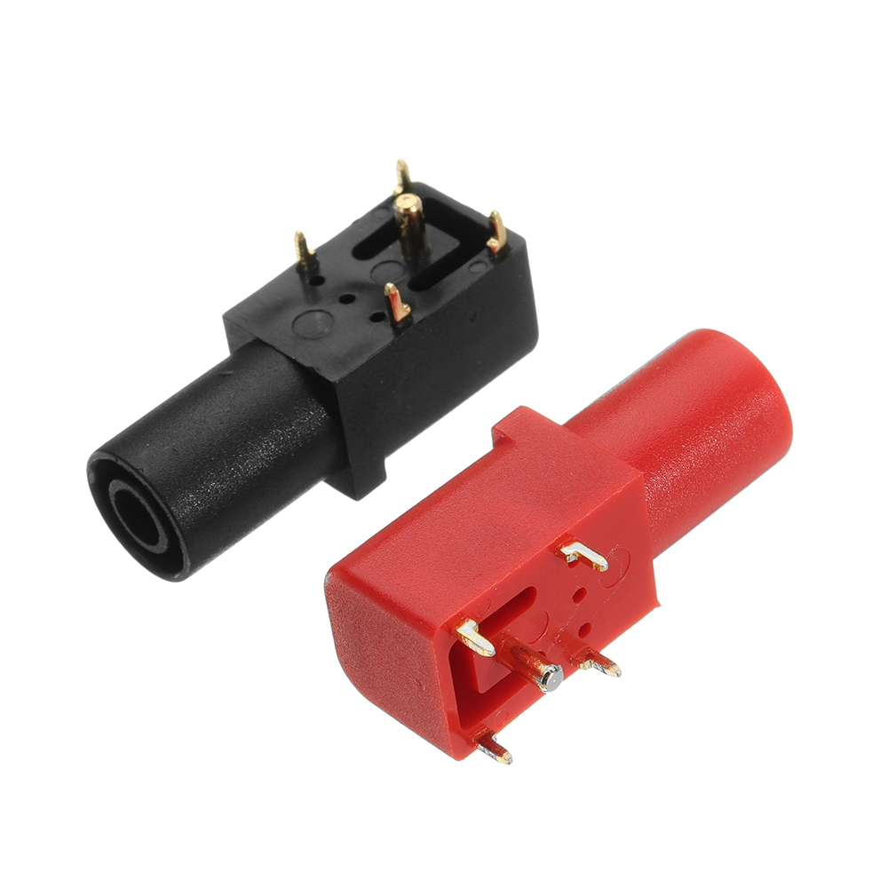 Amass 4mm 24A 1000V Banana Plug Connector for PCB Board