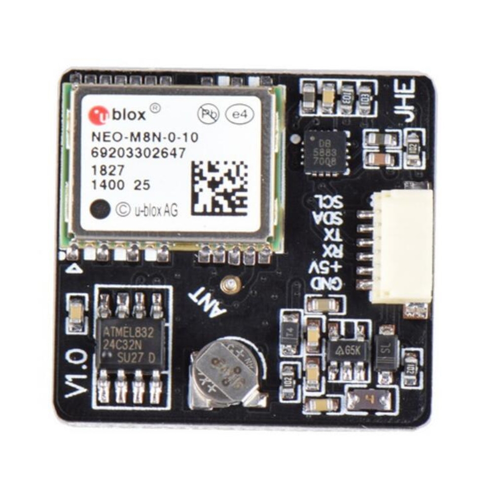 JHE UBLOX M8N GPS Module Built-in QMC5883 Compass for F3 F4 F7 INAV Flight Controller RC Drone