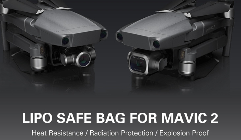 Sunnylife Explosion-proof Battery Safety Bag for DJI Mavic 2/Zoom Battery