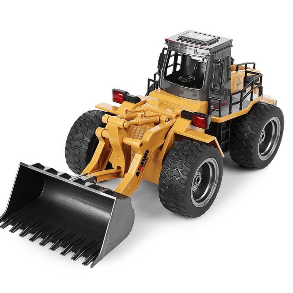 HuiNa Toys 583 6 Channel 1/18 RC Metal Bulldozer Charging RC Car Metal Edition