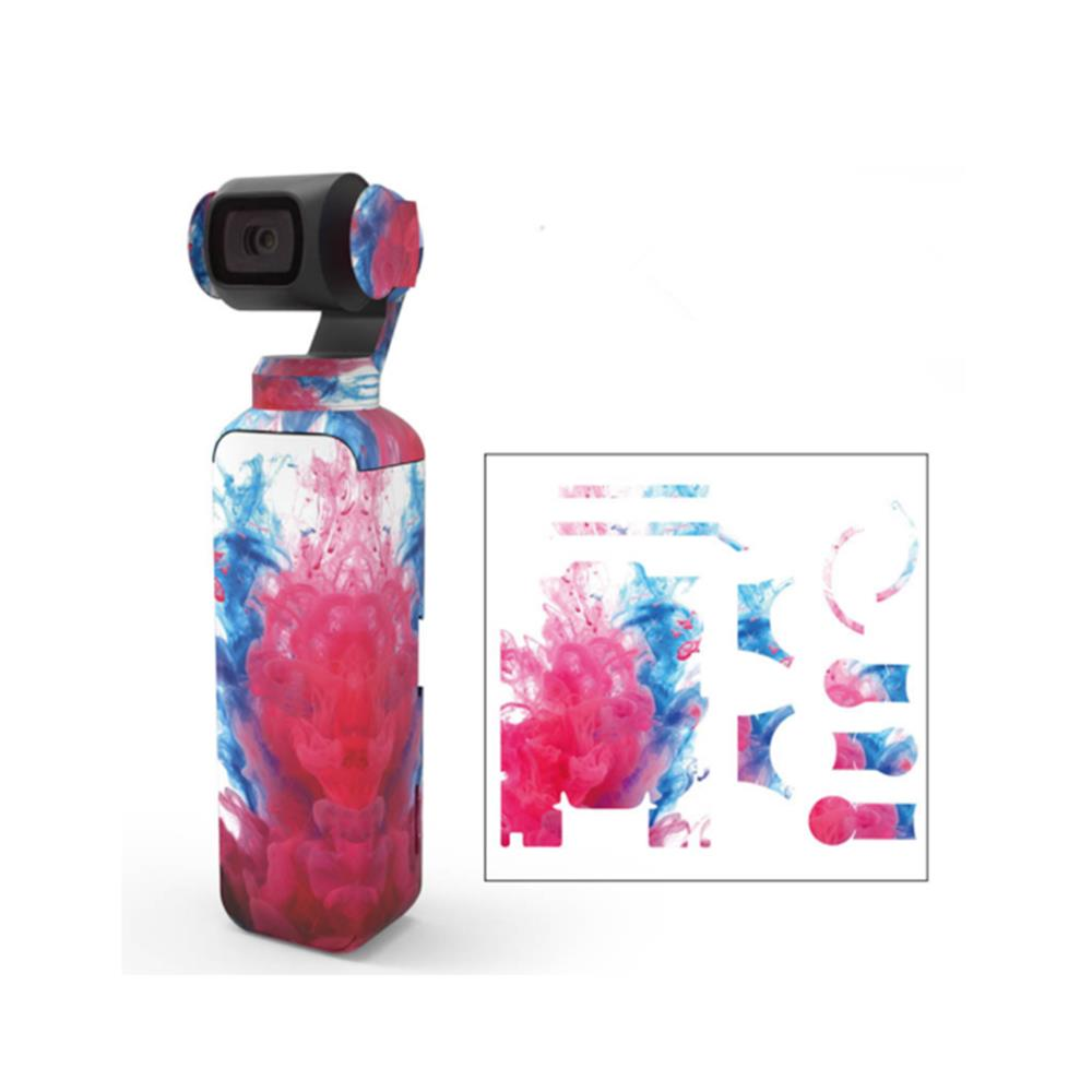 Colorful/Camouflage Decals Camera Protective Film Skin Waterproof Stickers For DJI OSMO Pocket Handheld Gimbal Accessories