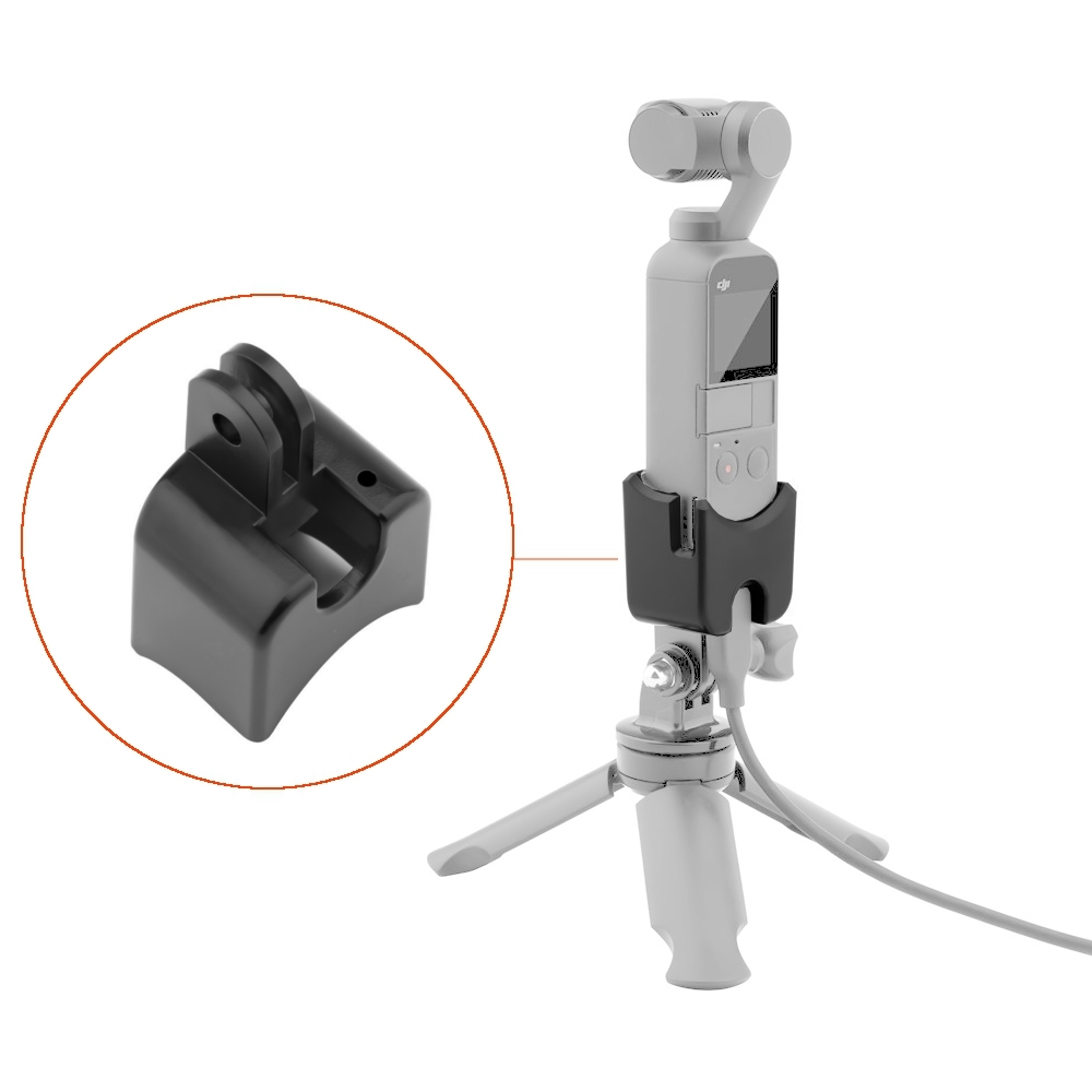 OSMO POCKET Accessories ABS Gimbal Expansion Bracket With Hollowed-out Port for Charging