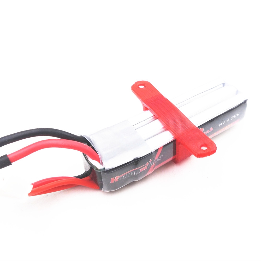 3D Printed TPU Battery Support Fixing Holder for 3S 300mAh Lipo Battery Sailfly-X RC Drone FPV Racing