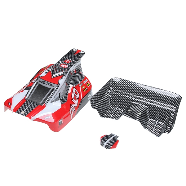 REMO Red Off-Road Buggy Body Shell Canopy D5602 1/16 Buggy RC Car Part