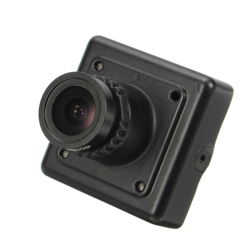Micro 1/3 CCD Effio-V 800TVL Mini Camera 2.8mm 3.6mm Lens with OSD Button 30mm*30mm For RC Racer