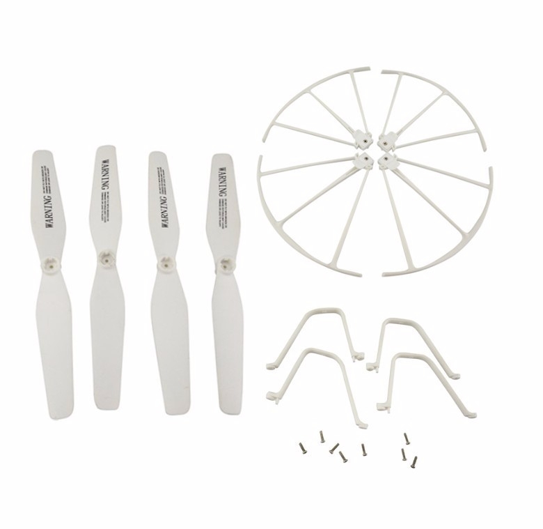SYMA X5UC X5UW RC Quadcopter Propeller Protection Ring Landing Gear Set