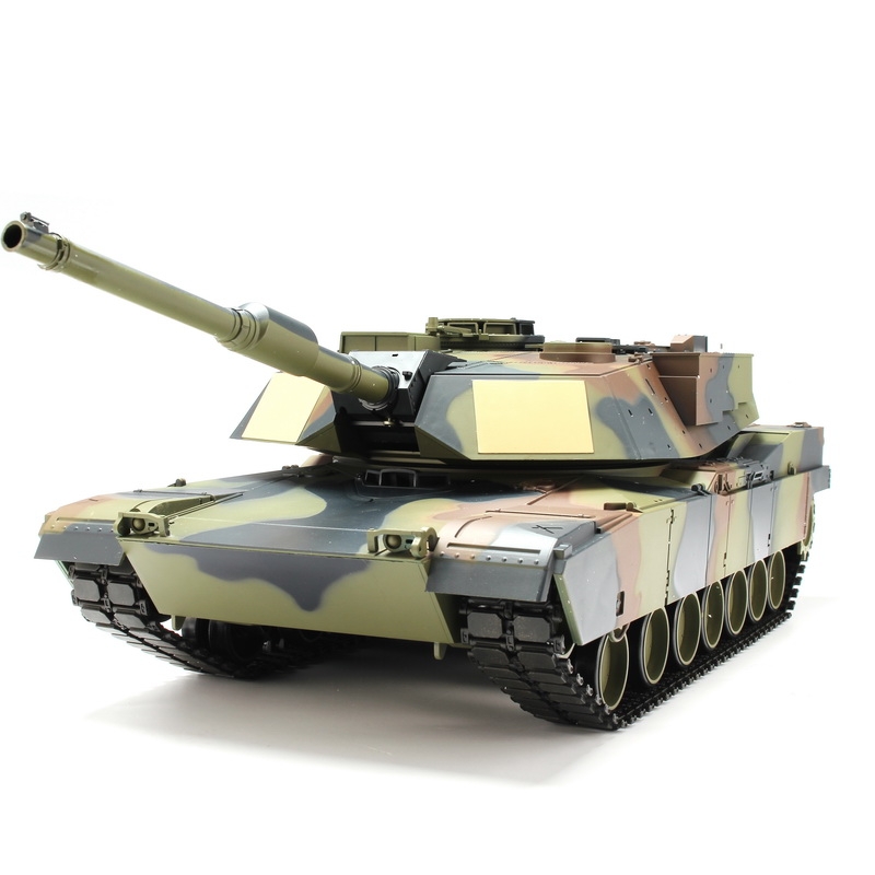 Heng Long 1/16 2.4G RC Tank US M1A2 ABRAMS 3918-1 Battle Tank Camouflage Color