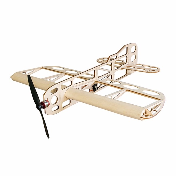 GEEBEE Balsa Wood Laser Cut 600mm Wingspan RC Airplane Building Kit