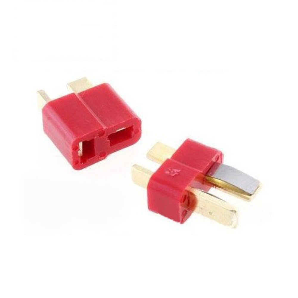 50 Pair Fireproof T Plug Connector For RC ESC Battery