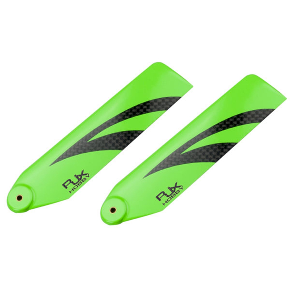 1Pair RJX 110mm Carbon Fiber Tail Blade For 700 RC Helicopter
