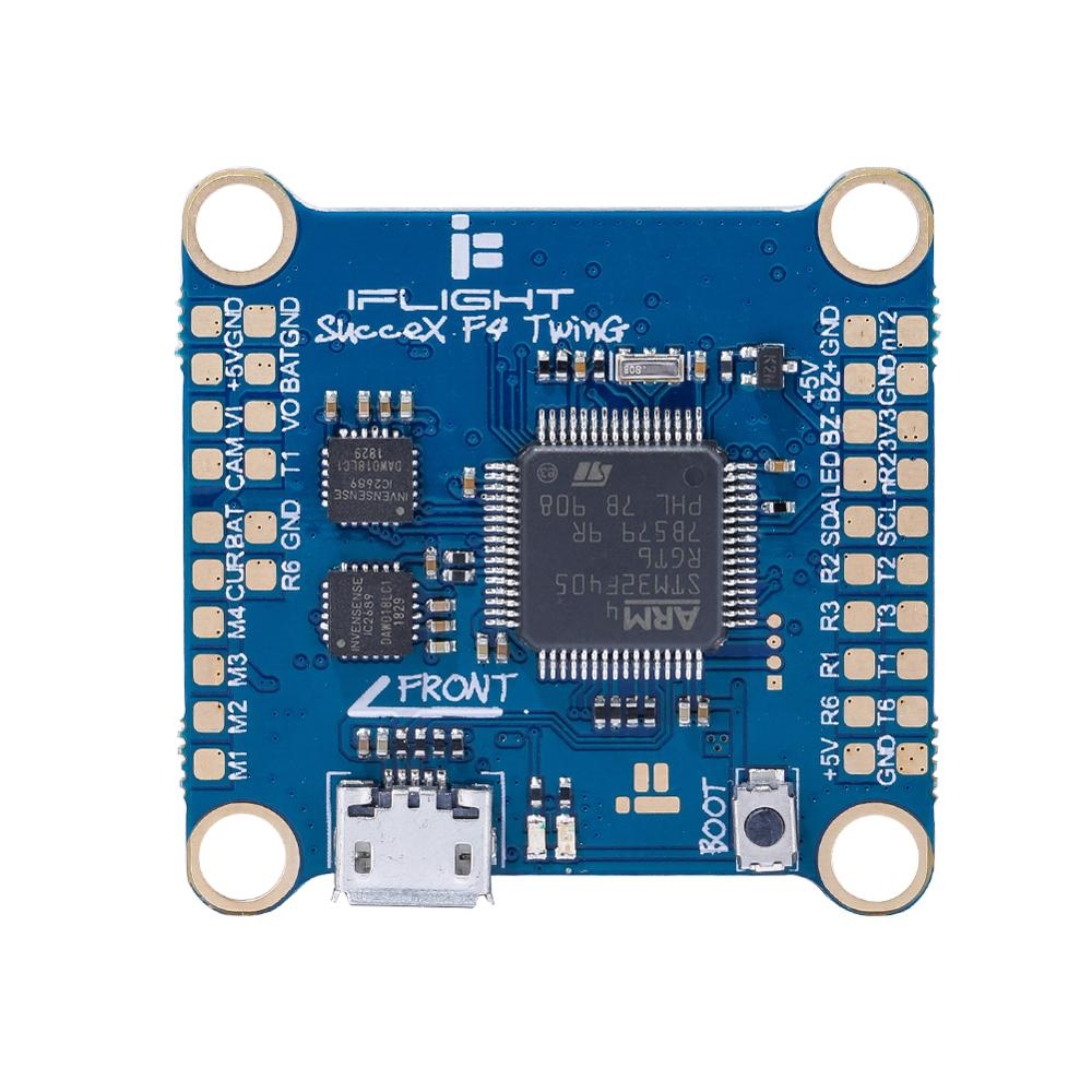 iFlight 36*36mm SucceX F4 TwinG V2.1 2-6s STM32F405R6T6 Flight Controller With Barometer Dual ICM20689