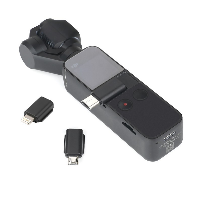 RCSTO Upgraded Micro USB Connctor Positive Negative Reversible Convertor Adapter for DJI OSMO Pocket Gimbal