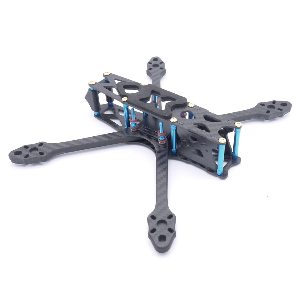 Strech X5 V2 220mm Wheelbase 5.5mm Arm 3K Carbon Fiber Frame Kit for RC Drone FPV Racing