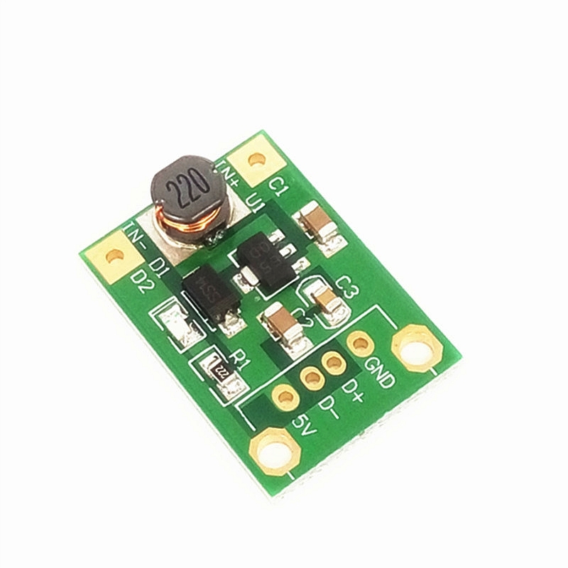 A67 1V-5V DC Boost Up Voltage Booster Regulator Board 5V Output 1S LiPo Without USB for RC Drone FPV Airplane