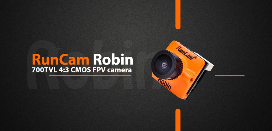 RunCam Robin 700TVL 1.8/2.1mm FOV 160/145 Degree 4:3 NTSC & PAL Switchable CMOS FPV Camera
