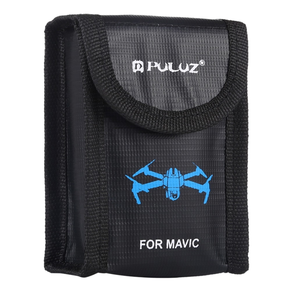 PULUZ Lithium Battery Explosion-proof Safety Protection Storage Bag Case for DJI Mavic RC Drone