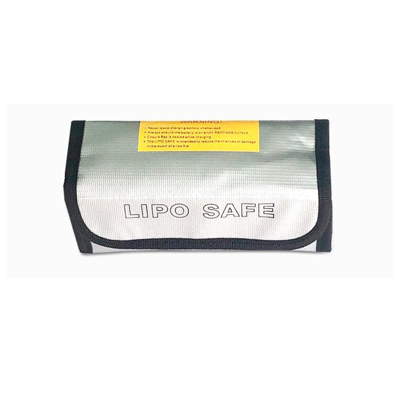 Explosion-proof Fireproof Safe Storage Bag 195x65x80mm for RC LiPo Battery