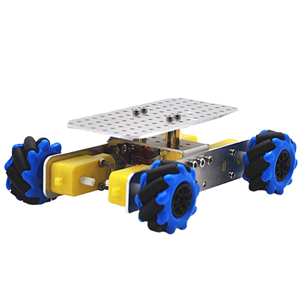 D-41 DIY Smart RC Robot Car Chassis Base With Omni Wheels TT Motor