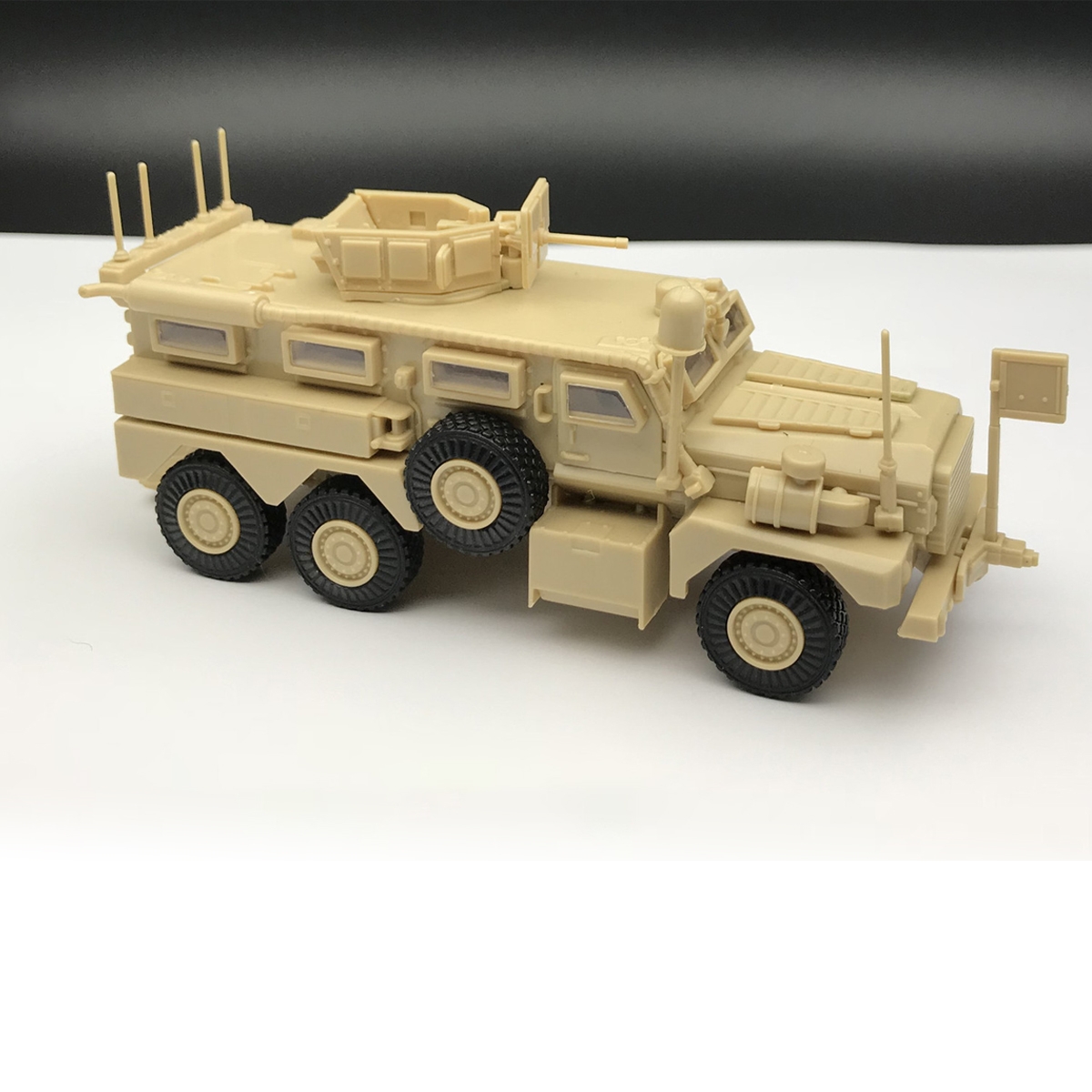 1/72 US Army Cougar American Modern 6x6 Mrap Vehicle Military Plastic Model Toys