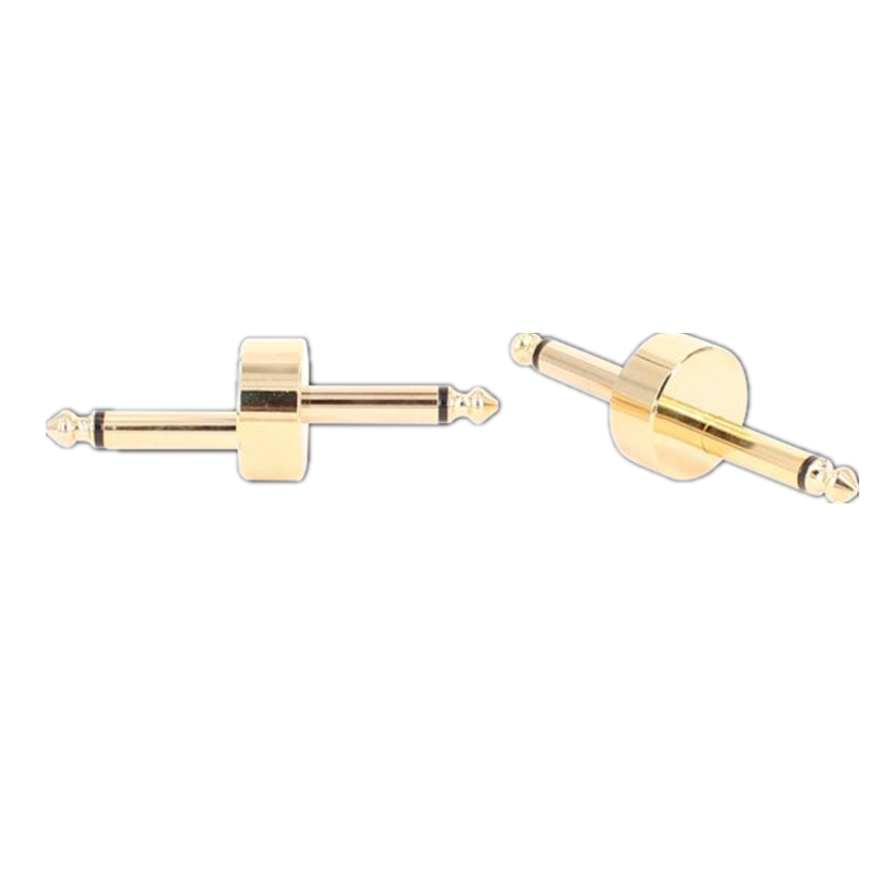 Copper-plated Mono 6.5 Audio Cable 6.35 Male to Male Amplifier Audio Guitar Mixer Adapter