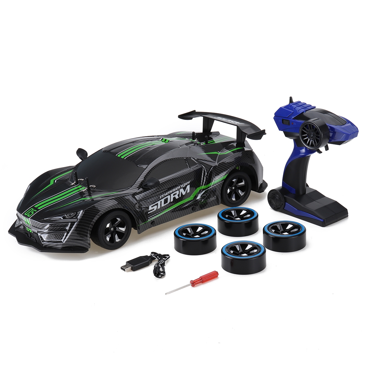 1/10 2.4G 4WD RC Car Electric Drift On-Road Vehicles RTR Model