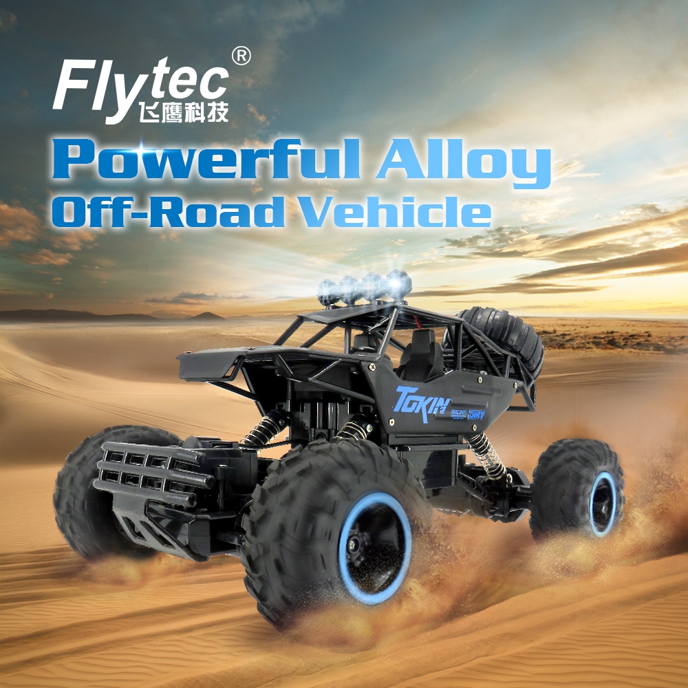 Flytec 8860 1:12 4CH 2.4G Full Scale Alloy RC Crawler RC Car