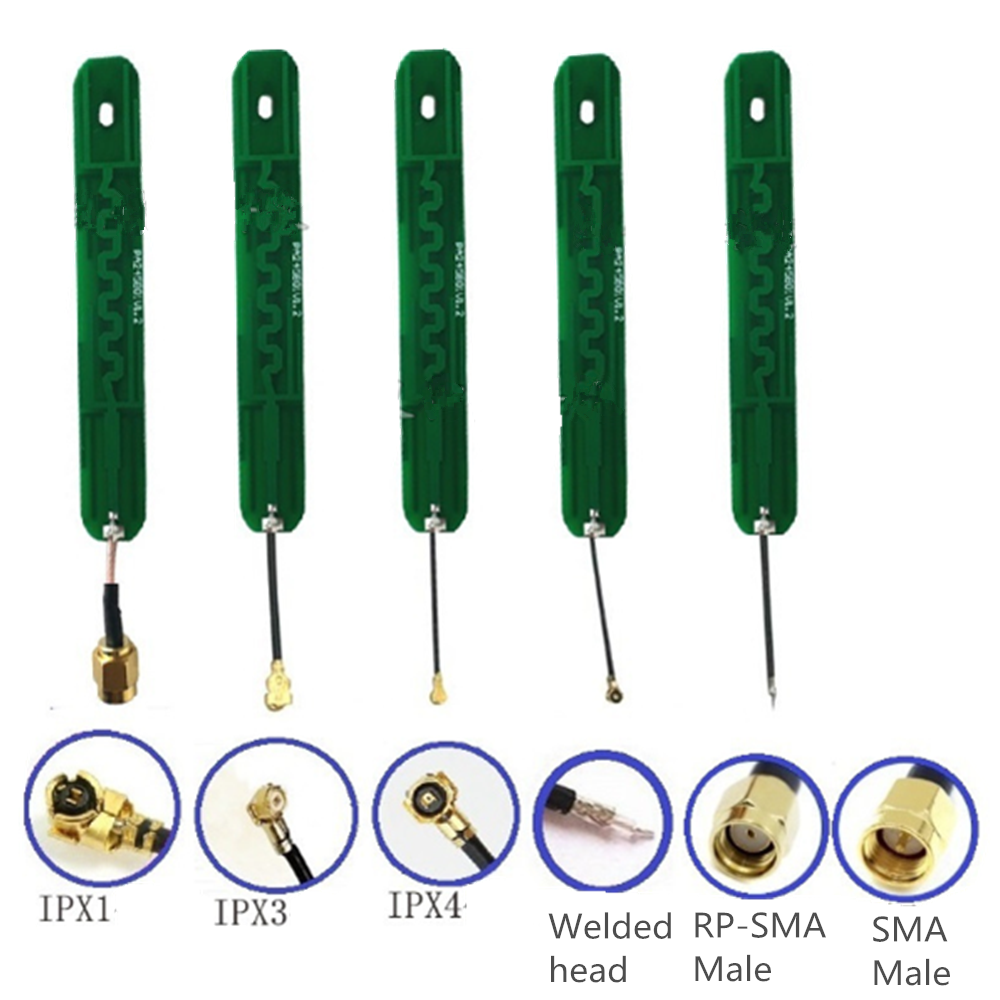 2.4/5.8G Dual Frequency Built-in Antenna 9513-IPX1 /9513-IPX3/9513-IPX4/9513 Welded Head/9513-SMA Male/9513-RP-SMA Male