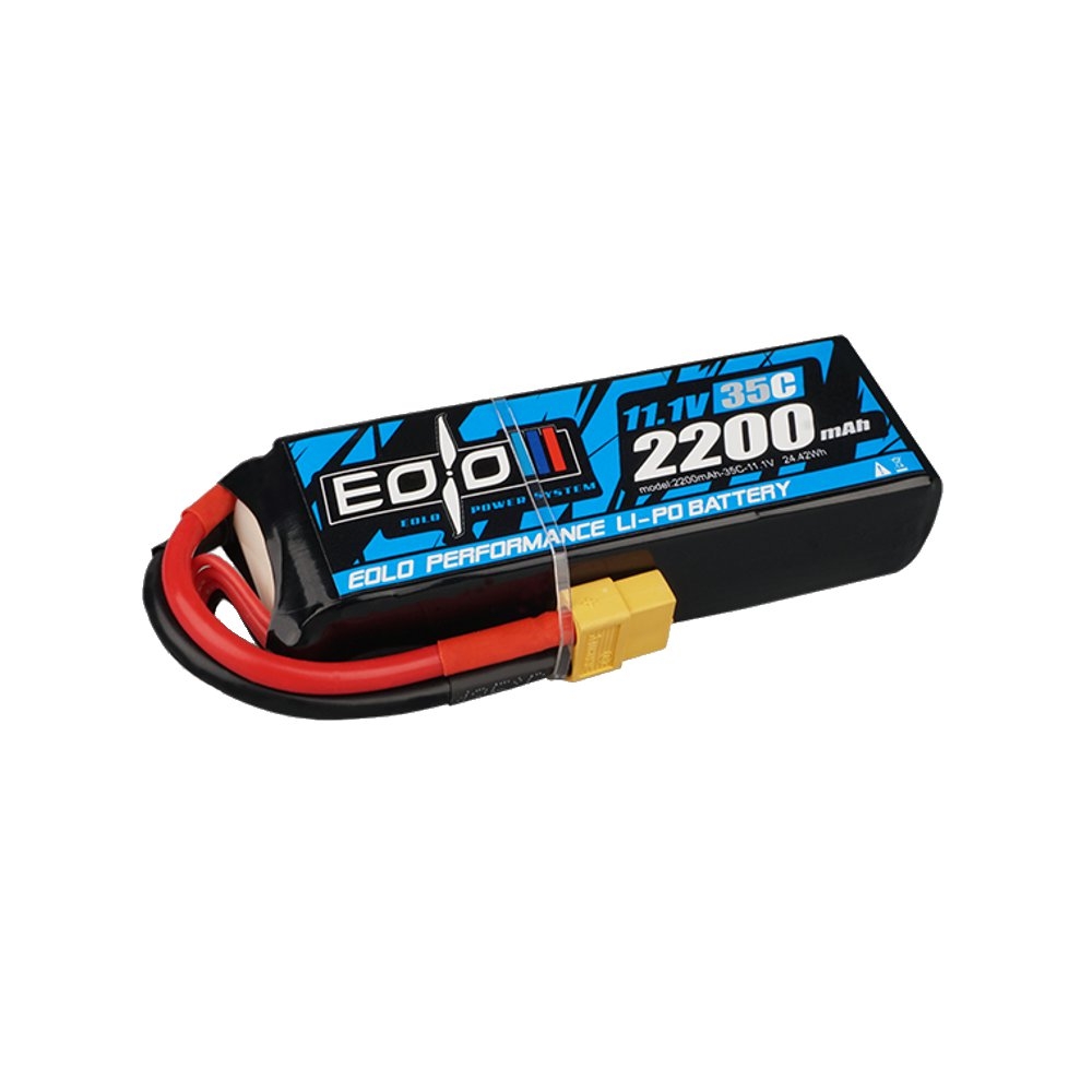 OMPHOBBY EOLO Series SH35C 2200mAh 3S 11.1V LiPo Battery With XT60 Connector For RC Airplane