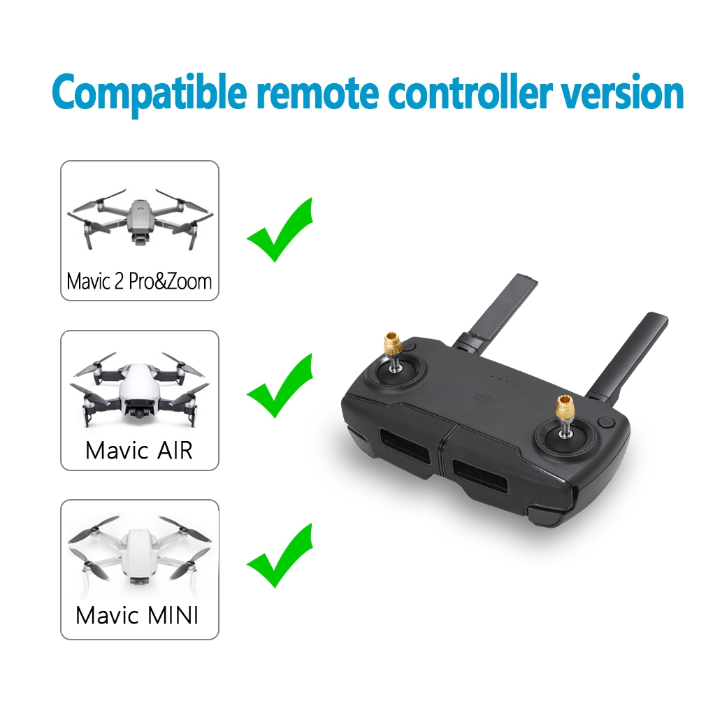 Remote Control Transmitter Extended Joystick Thumb Rocker Detachable for DJI Mavic 2/ Mavic Mini/ Mavic-Air