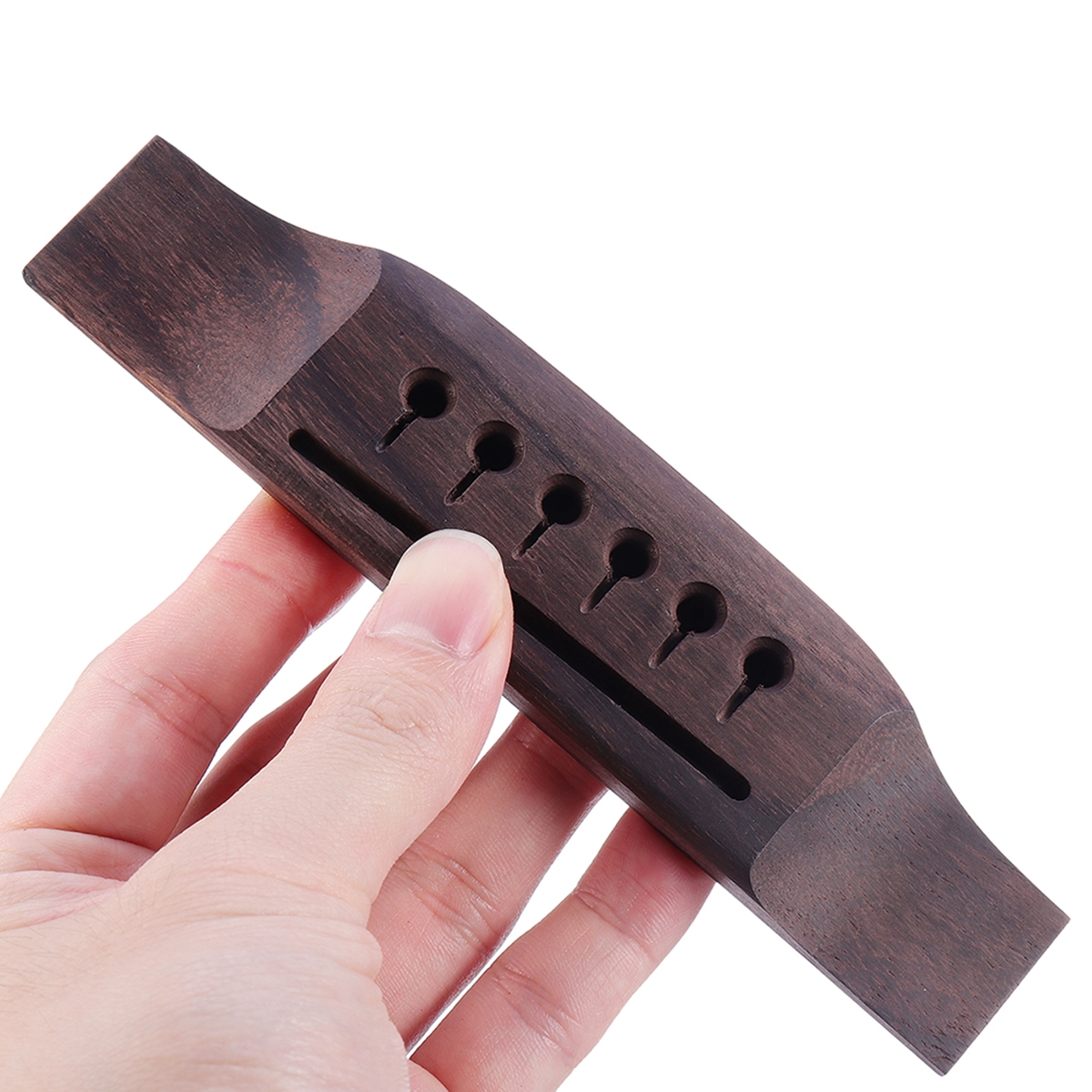 Rosewood Guitar Bridge Parts 6 String Acoustic Musical Instrument Accessory