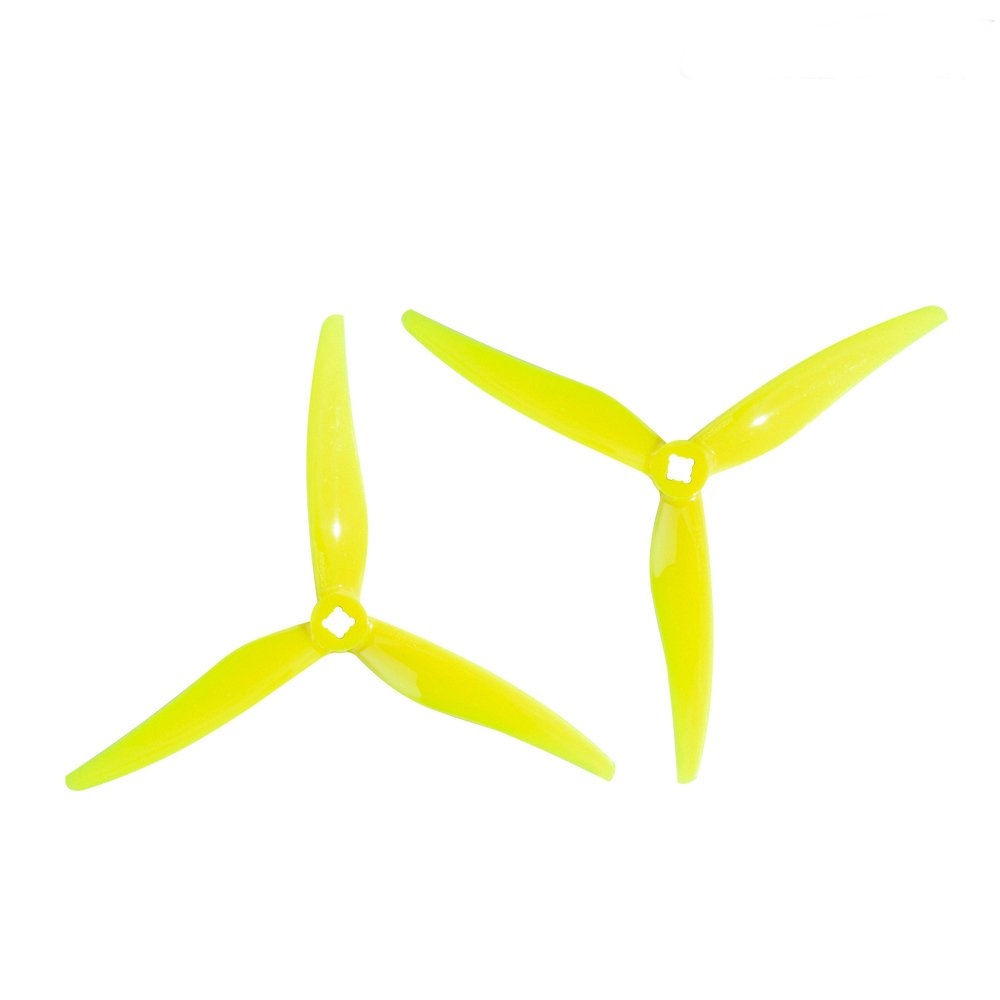 2 Pairs GEMFAN Hurricane Durable 3-Blade SL 5125 5Inch Propeller Compatible with T-Mount Shaft Motors