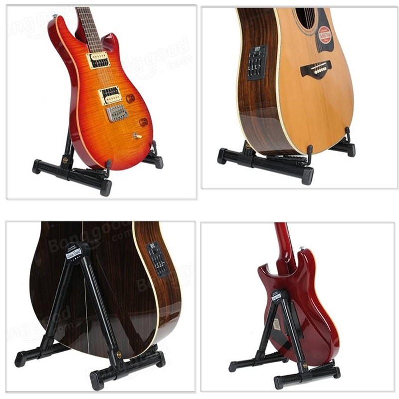 JOYO JGS-01 Guitar Stand Universal Folding For Acoustic Electric Guitars Guitar Floor Stand Holder