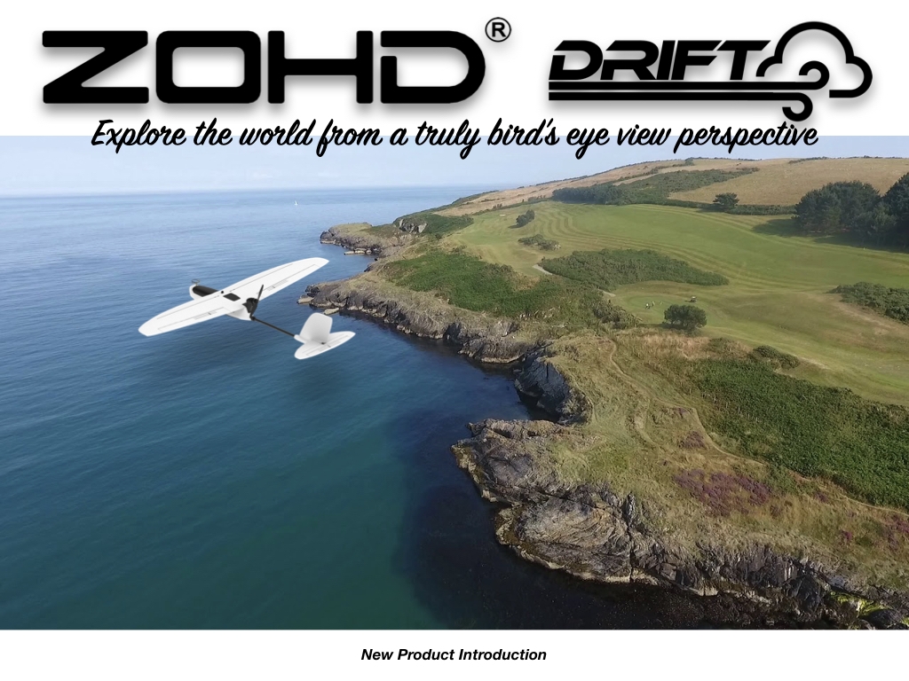 ZOHD Drift 877mm Wingspan FPV Glider AIO EPP RC Airplane KIT/PNP/FPV Version