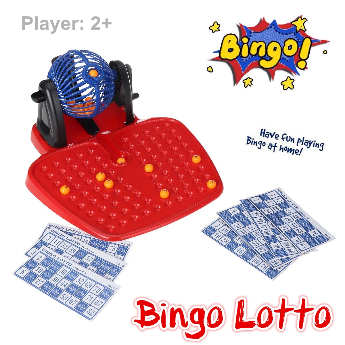 Lottery Machine Bingo Game Draw Machine Children's Puzzle Desktop Toys Parent-Child Interactive Toys