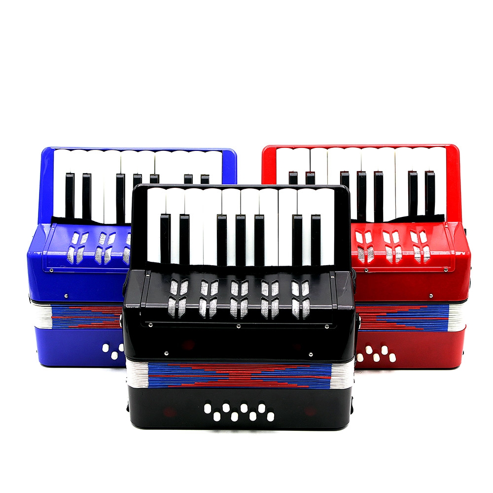 17 Key 8 Bass Small Accordion Educational Musical Instruments for Children Kids Gift