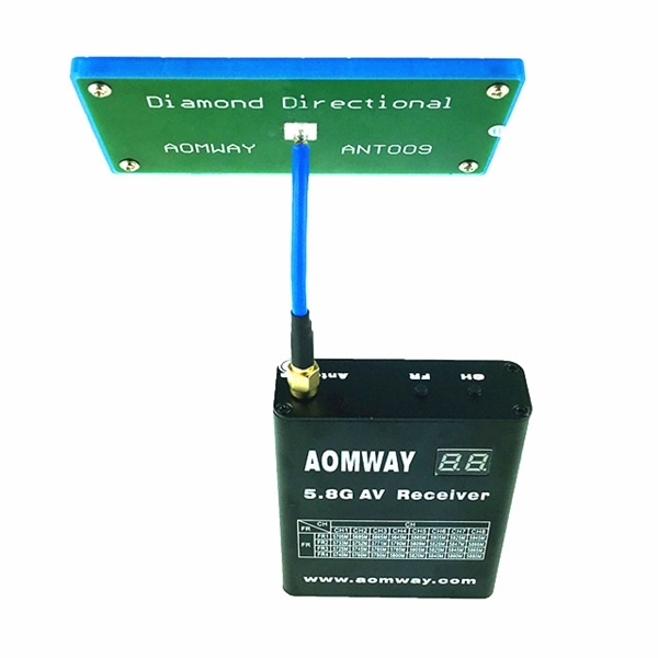 Aomway 5.8G 13db Diamond Directional Antenna SMA RP-SMA For Receiver