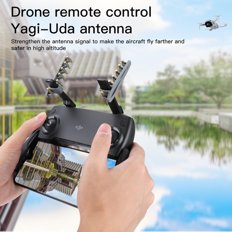 Remote Control Yagi-Uda Signal Antenna Amplifier Booster Range Extender for DJI Mavic Mini Air FIMI X8 SE EVO 2 Drone