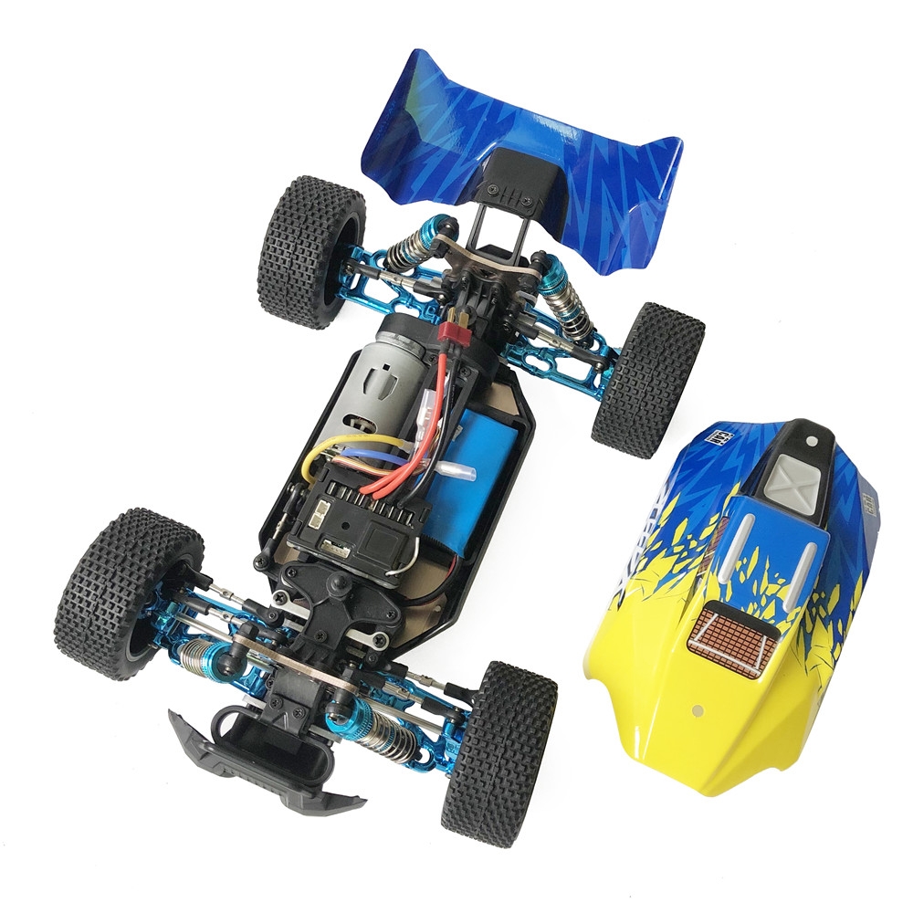 XLF F16 RTR 1/14 2.4G 4WD 60km/h Metal Chassis RC Car Full Proportional Vehicles Model
