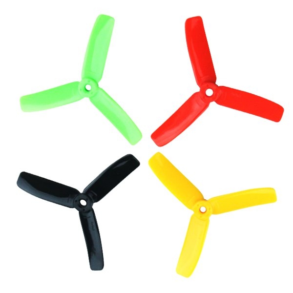 Kingkong 4*4*3 4040 4 Inch 3-Blade Propellers CW CCW for FPV Racer 